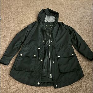 Bella Donna black coat lightweight coat size medium